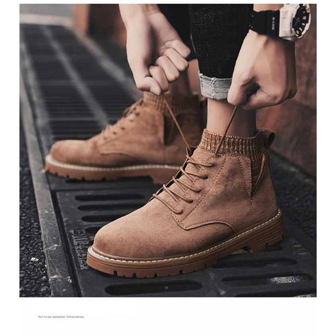 ブーツ メンズ ワークブーツ メンズ 本革調 トレッキングブーツ シューズ スエード マウンテンブーツ ワークブーツ 雨の日 ブーツ 防水 歩きやすい 幅広 Kuto213a Qbic 通販 Yahoo ショッピング