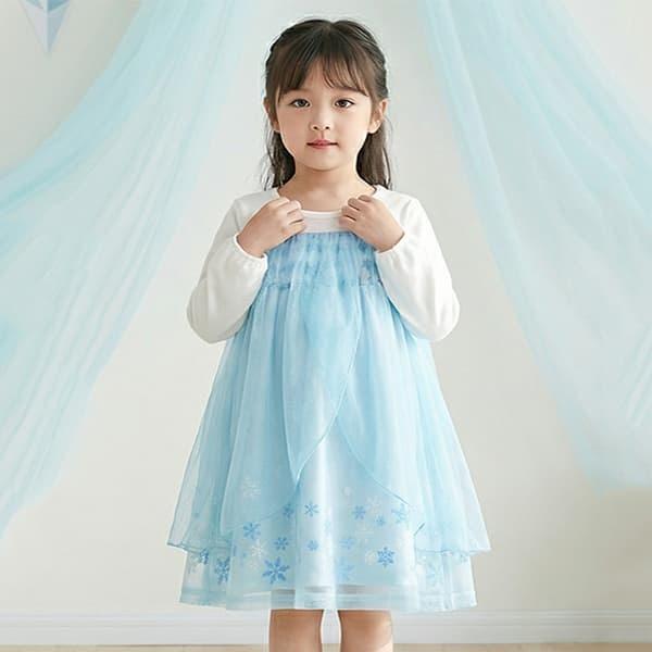 子供ドレス キャラクタードレス なりきりドレス コスプレ 110㎝150㎝ プリンセス ドレス 子供 長袖 ワンピース なりきりドレス コスチューム