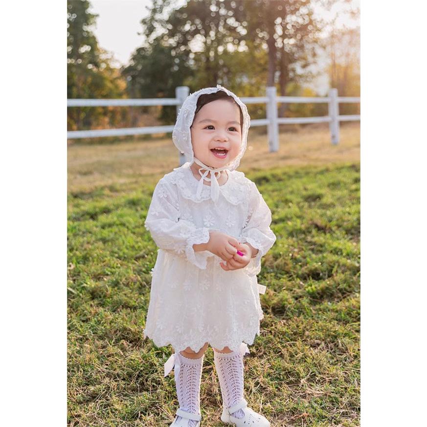 ワンピース ロンパース ベビー服 子供服 女の子 コットン 姫系