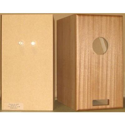 1ペア)FOSTEX FE83NV,FF85WK用14リットルZWBRダブルバスレフ