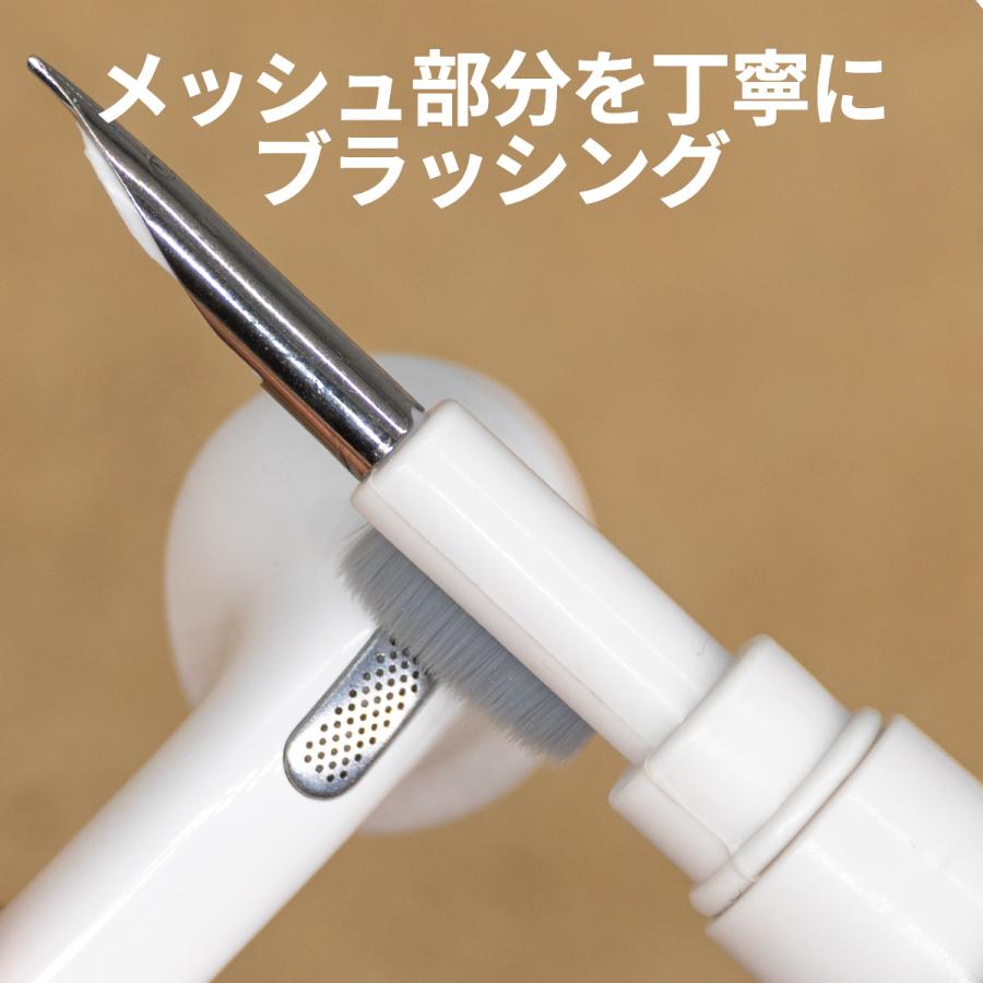 ワイヤレスイヤホンクリーナー イヤホン 掃除 3-in-1 軽量持ち運び便利 通販