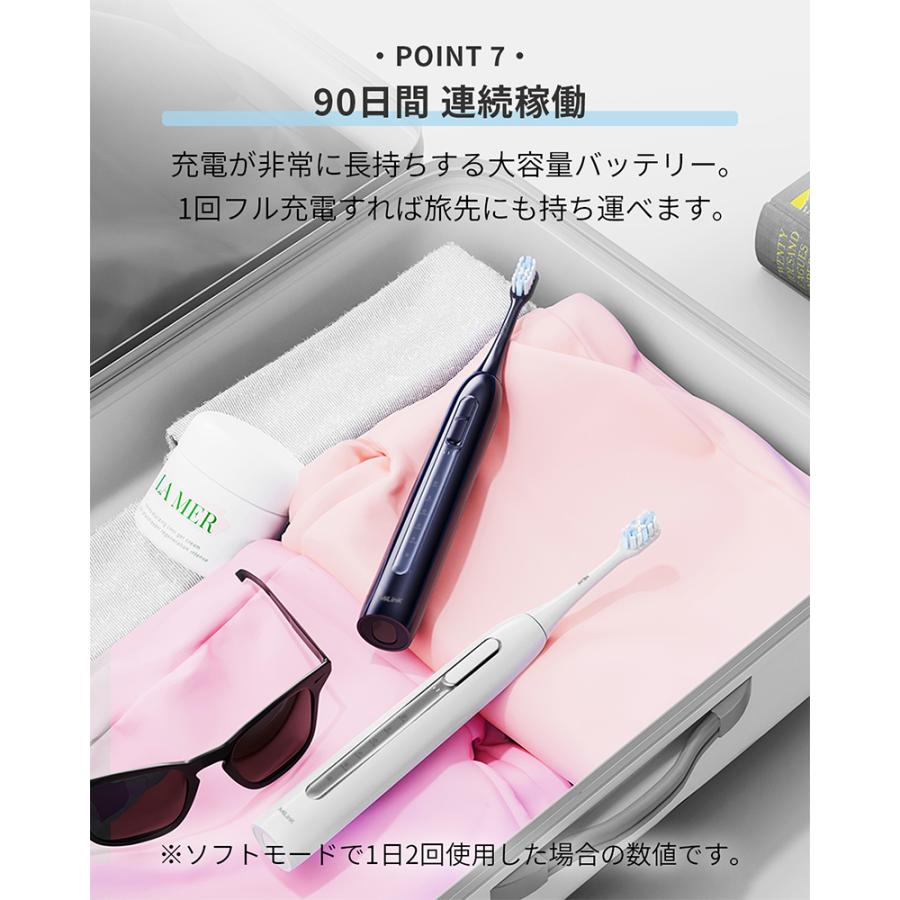 MiLink 電動歯ブラシ リニア音波式電動歯ブラシ 5つのモード MiLink 電動歯ブラシ リニア音波式電動歯ブラシ 5つのモード