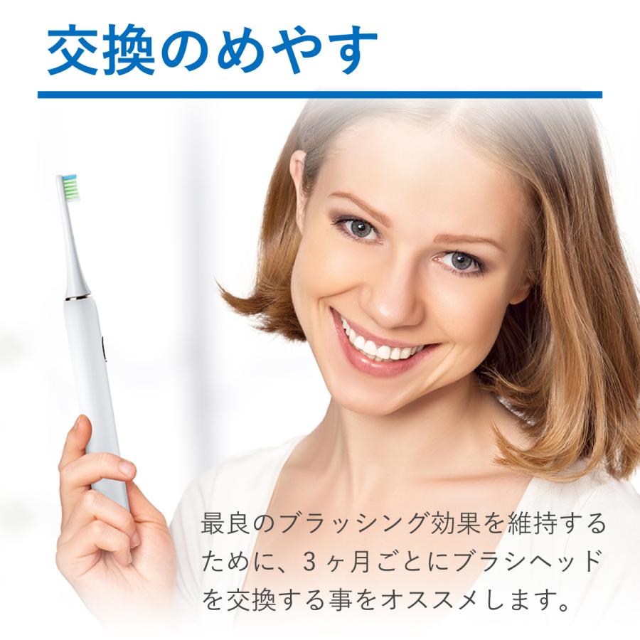 infly（インフライ） 替えブラシ 3本 セット infly PT02専用 歯ブラシ