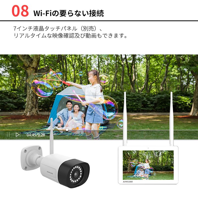 ネットワークカメラ JA-PJ2031W 屋外 室内 小型 家庭用 動作探知