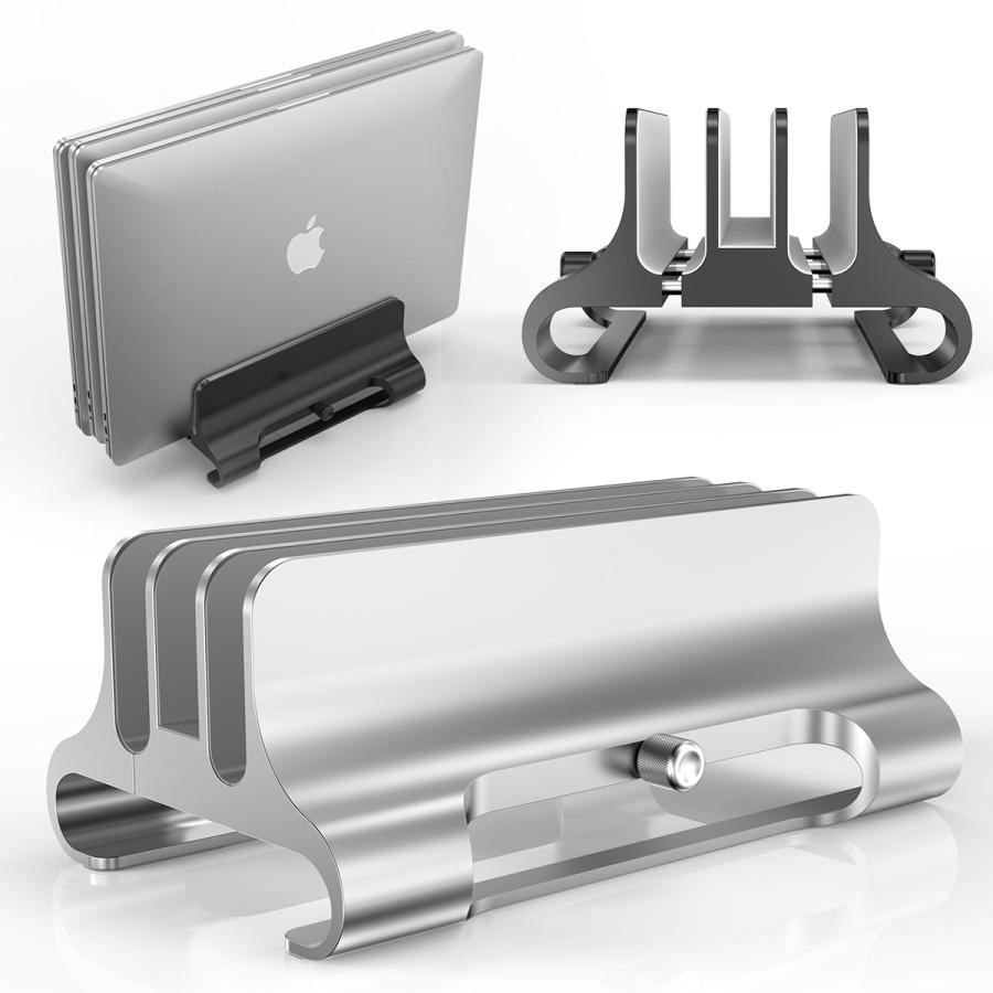 縦置きスタンド Milink Jsnb 2 ノート パソコン Pc スタンド タブレット スタンド グレー アルミ合金製 Macbook Air Pro Ipad ノートpc タブレット 対応 Jsnb 2 Qcyヤフーショップ 通販 Yahoo ショッピング