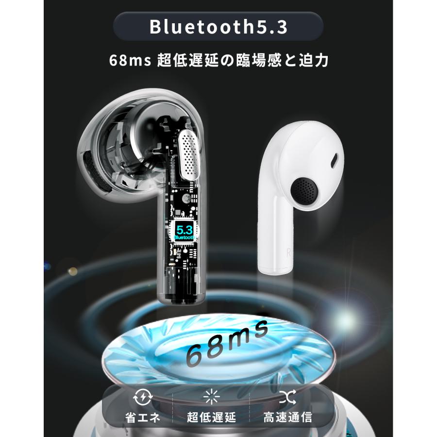 QCY ワイヤレスイヤホン インナーイヤー型 高音質 Bluetooth 5.3 QCY ワイヤレスイヤホン インナーイヤー型 高音質 Bluetooth 5.3