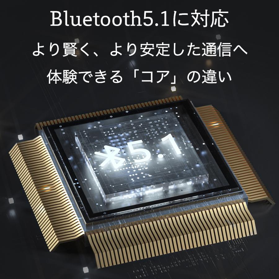 ワイヤレスイヤホン QCY HT03 アクティブノイズキャンセリング ANC Bluetooth 5.1 iPhone Android 高音質 両耳 片耳 マイク 通話 外部音取り込み 重低音｜qcy｜13