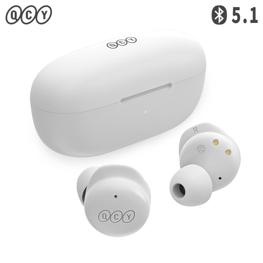 ワイヤレスイヤホン QCY T17 Bluetooth5.1 iPhone Android 片耳 両耳 左右分離型 ENC 通話 マイク  ノイズキャンセリング 高音質 重低音 防水 軽量 プレゼント :qcy-t17:MiLink Yahoo!ショップ - 通販 -  Yahoo!ショッピング