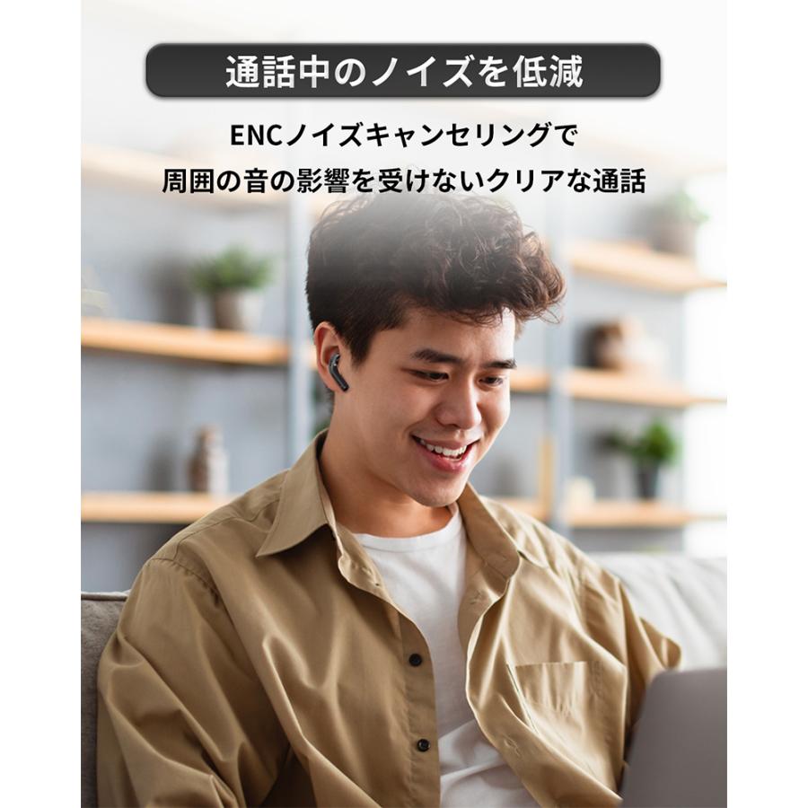MiLink ワイヤレスイヤホン bluetooth iphone マイク ENC ノイズ MiLink ワイヤレスイヤホン bluetooth iphone マイク ENC ノイズ