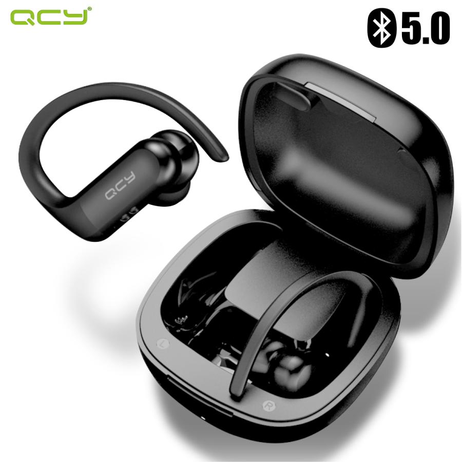 ワイヤレスイヤホン 耳掛け式 Qcy T6 Bluetooth 5 0 落下防止 バイク スポーツ 外音取り込み 高音質 ランニング 防水 通話 両耳 片耳 小さい耳 Iphone Android Qcy T6a Qcyヤフーショップ 通販 Yahoo ショッピング