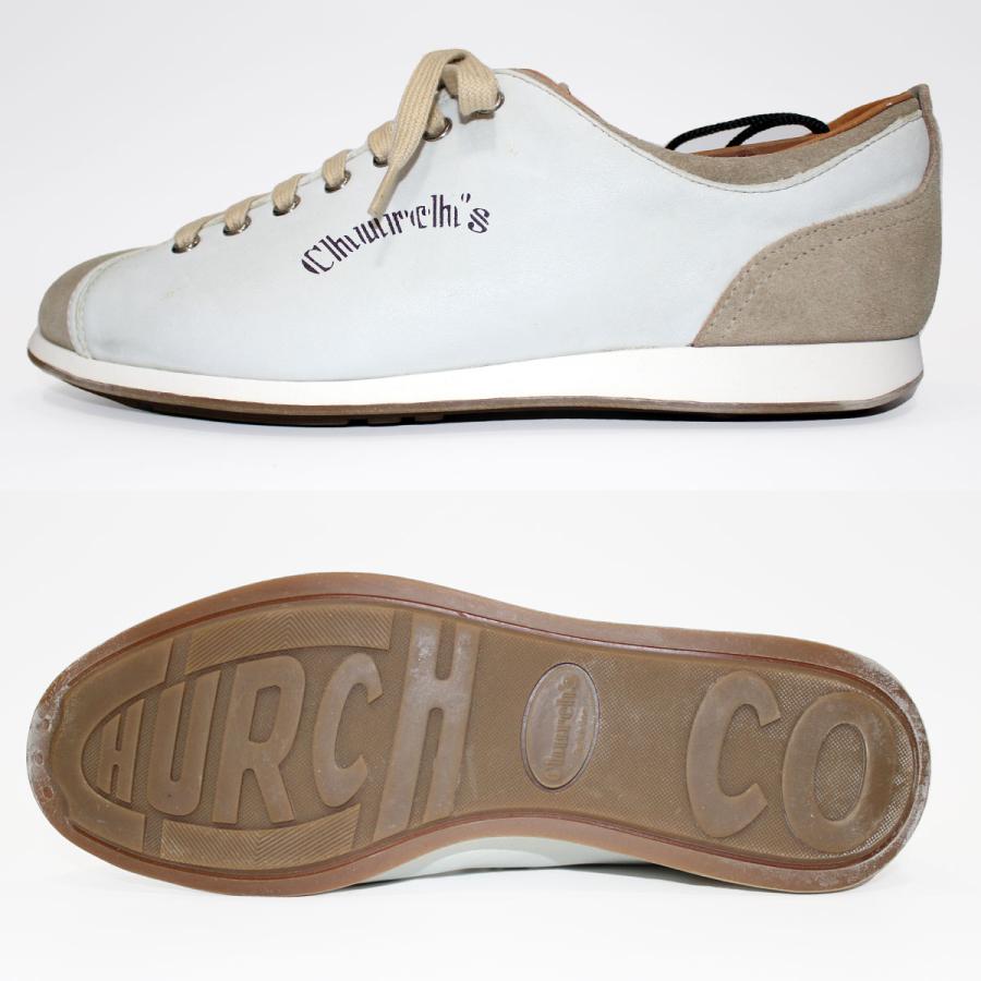 Church's チャーチ WATSON スニーカー 白スニーカー レザー Church's チャーチ WATSON スニーカー 白スニーカー レザー