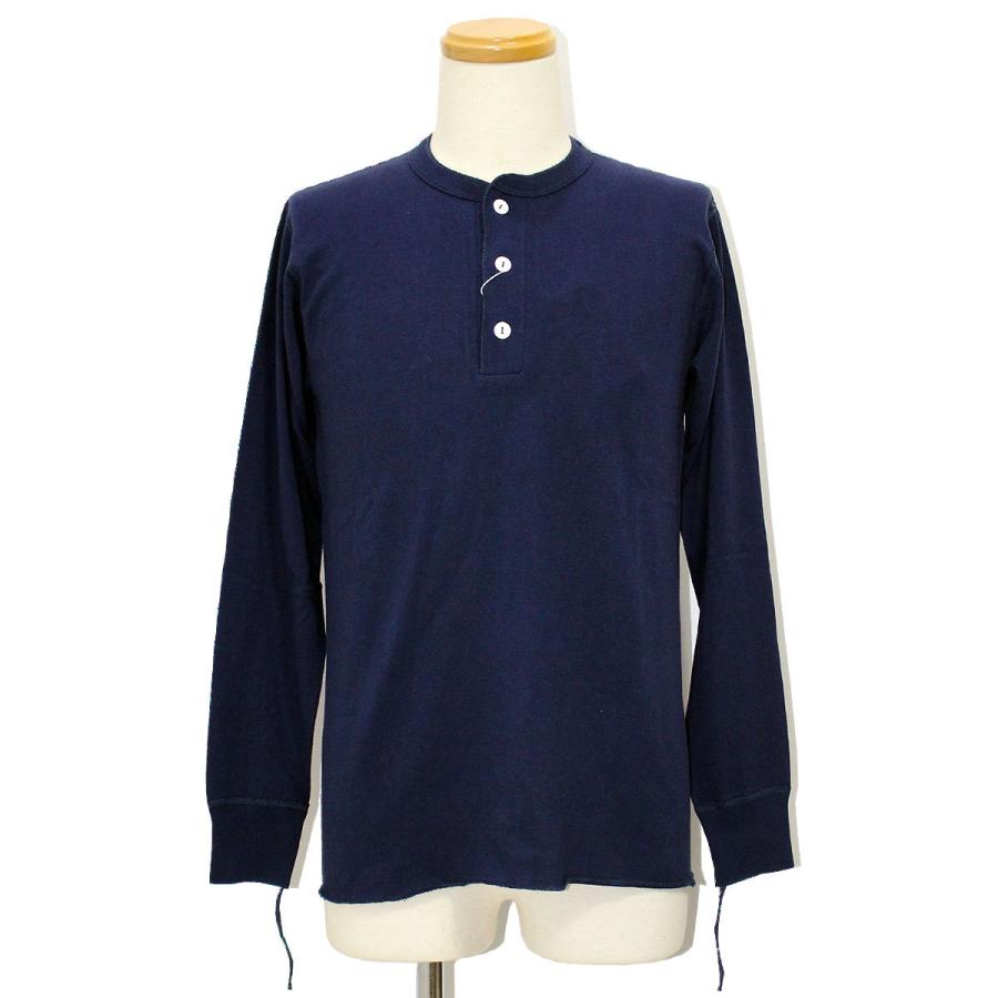 Healthknit（ヘルスニット） ヘンリーネック Tシャツ メンズ