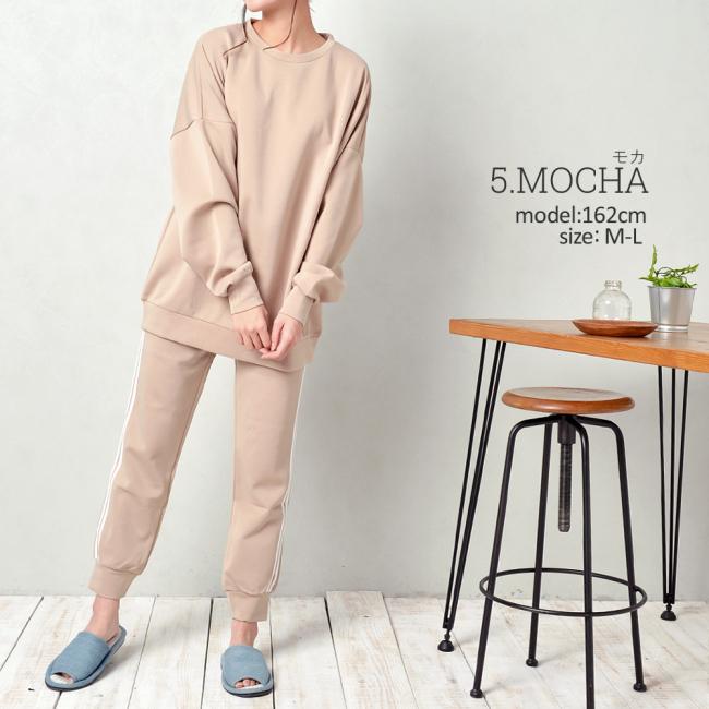 ピーチ姫 デザイン ルームウェア セットアップ (セーター＆ショートパンツ) Fashion Letter ルームウェア 上下セット ショートパンツ