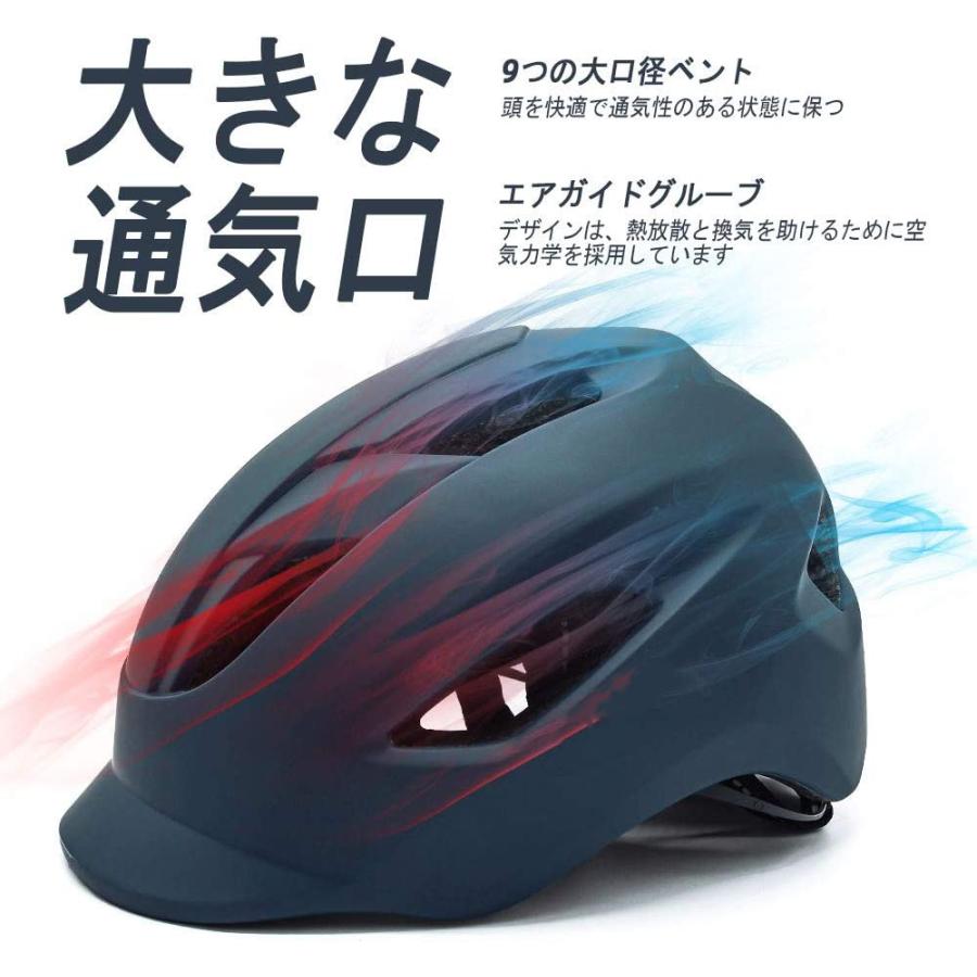 自転車 ヘルメット 大人用ロードバイク ヘルメット 男女兼用 サイクリング ヘルメット超軽量高剛性LED 通勤 通学 自転車用 ホースマンシップ 通気 OGK風 :c20233211:白雲ストア 通販 大人 自転車用ヘルメット 男女兼用 ヘルメット 自転車 大人ブラック D-434