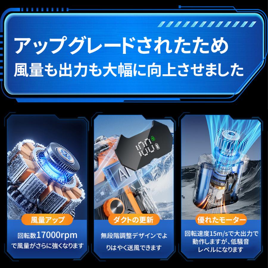 SUZUKI　ウエストファン 扇風機 ウエストファン 腰掛 ベルトファン 残量表示 100段階