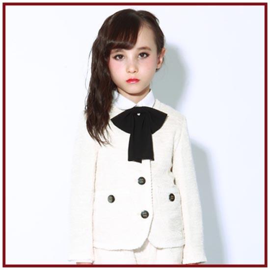 SALE(20％OFF)generator ジェネレータースーツ 子供服 ノーカラージャケット110cm/120cm/130cm 入学式 女の子 メーカー希望小売価格17,064円(税込)