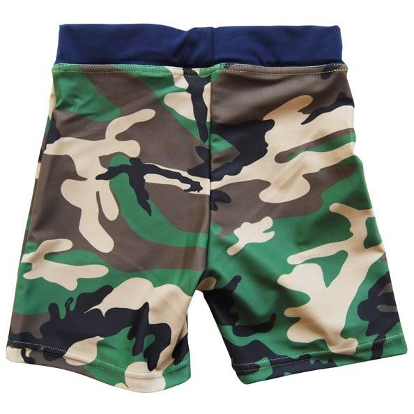 50％OFF　セール　highking 　ハイキング　子供服  liquid shorts（水着）スイムショーツ （90cm〜120cm）カモフラージュ｜qeskesmoppet｜02