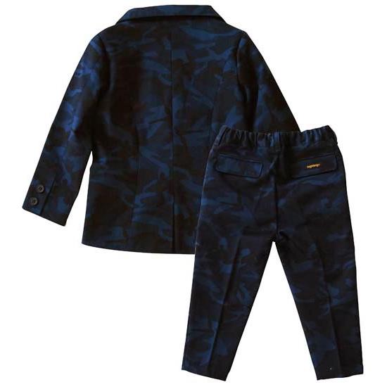 highking 　ハイキング　子供服  iinherit setup（フォーマルジャケットスーツ）（ブルー）上下セット （110cm〜130cm）｜qeskesmoppet｜03