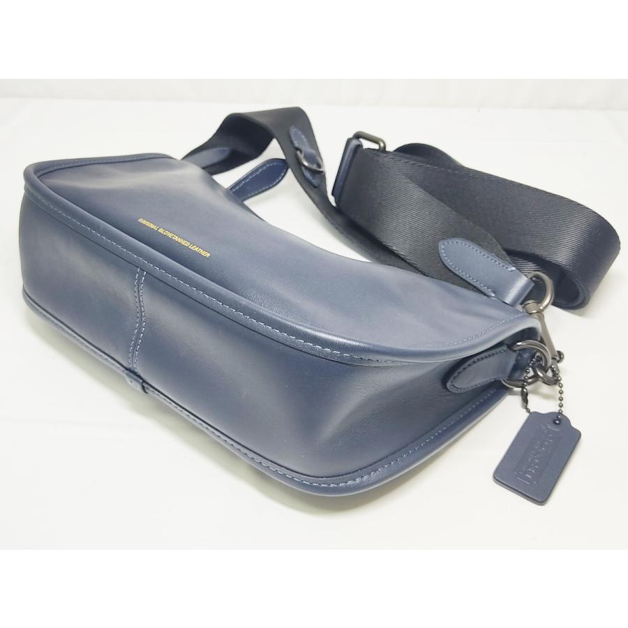 COACH ネイビー ショルダーバッグ 未使用品 売り切り 大特価 COACH コーチ 斜め掛けショルダーバッグ C3783
