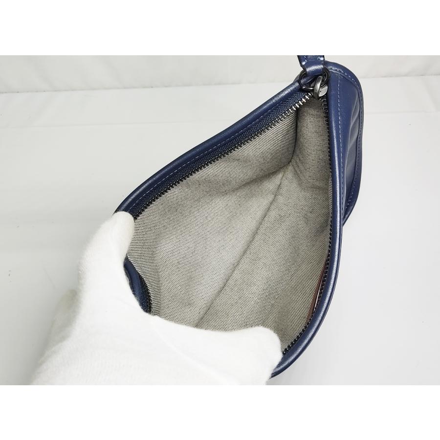 COACH ネイビー ショルダーバッグ 未使用品 売り切り 大特価 COACH コーチ 斜め掛けショルダーバッグ C3783