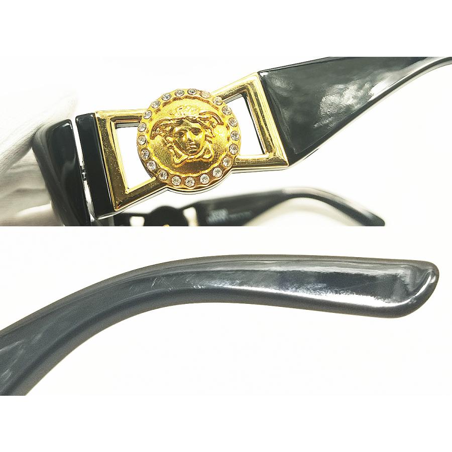 VERSACE ヴェルサーチ サングラス MOD 424 COL 852BK ブラック VERSACE ヴェルサーチ サングラス MOD 424 COL 852BK ブラック