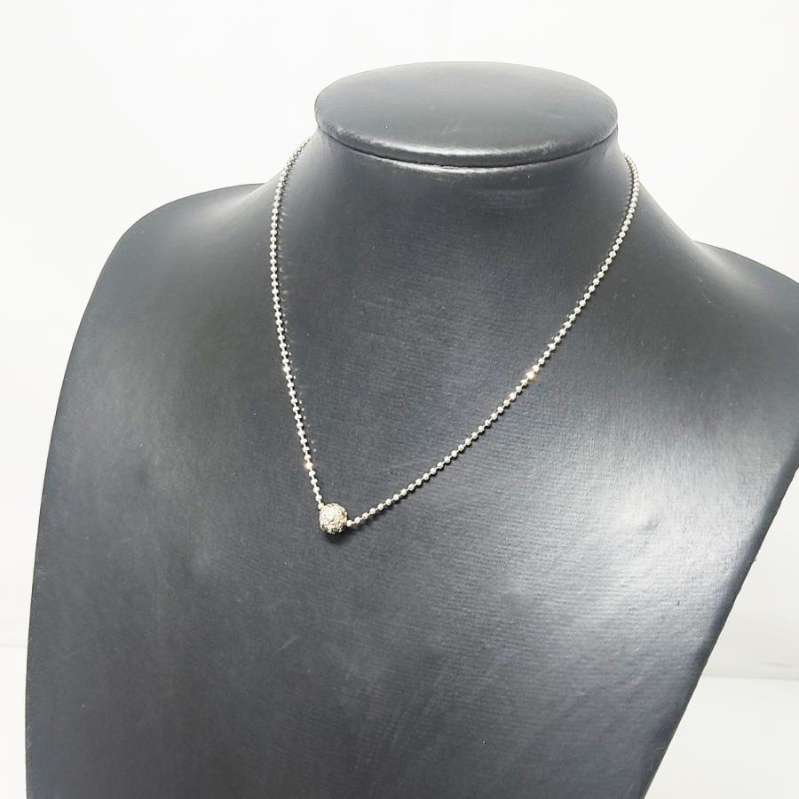 Folli Follie フォリフォリ ボールチャーム ネックレス Sv925 Folli Follie フォリフォリ ボールチャーム ネックレス Sv925