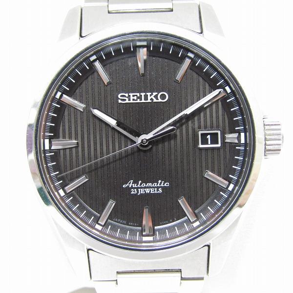 SEIKO プレサージュ 6R15-02M0 自動巻き 状態良好 稼働品 セイコー プレサージュ メンズ腕時計 6R15-02M0