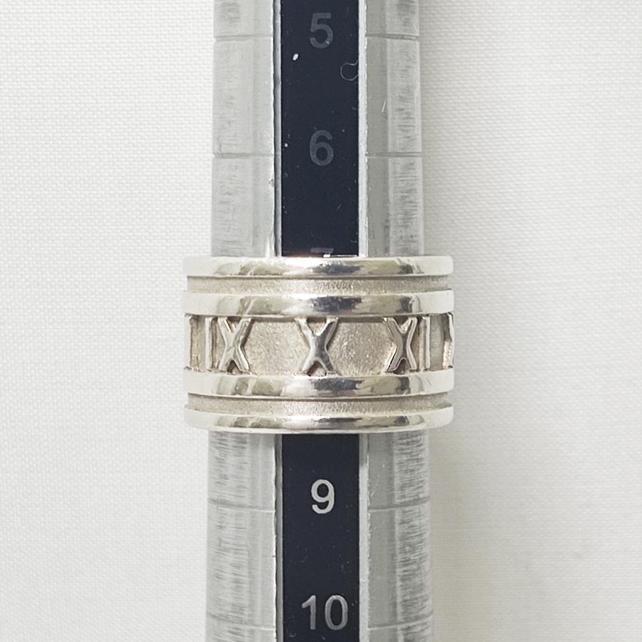 中古 TIFFANY&Co. ティファニー アトラス ワイドリング SV925