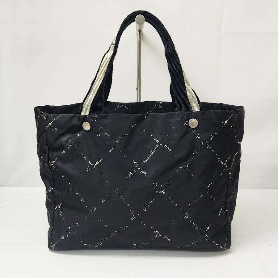 状態良好 CHANEL シャネル 旧トラベルライン トートバッグ A11833