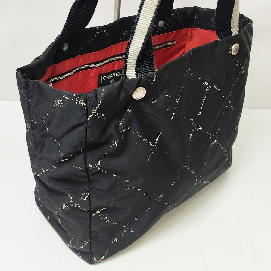 状態良好 CHANEL シャネル 旧トラベルライン トートバッグ A11833