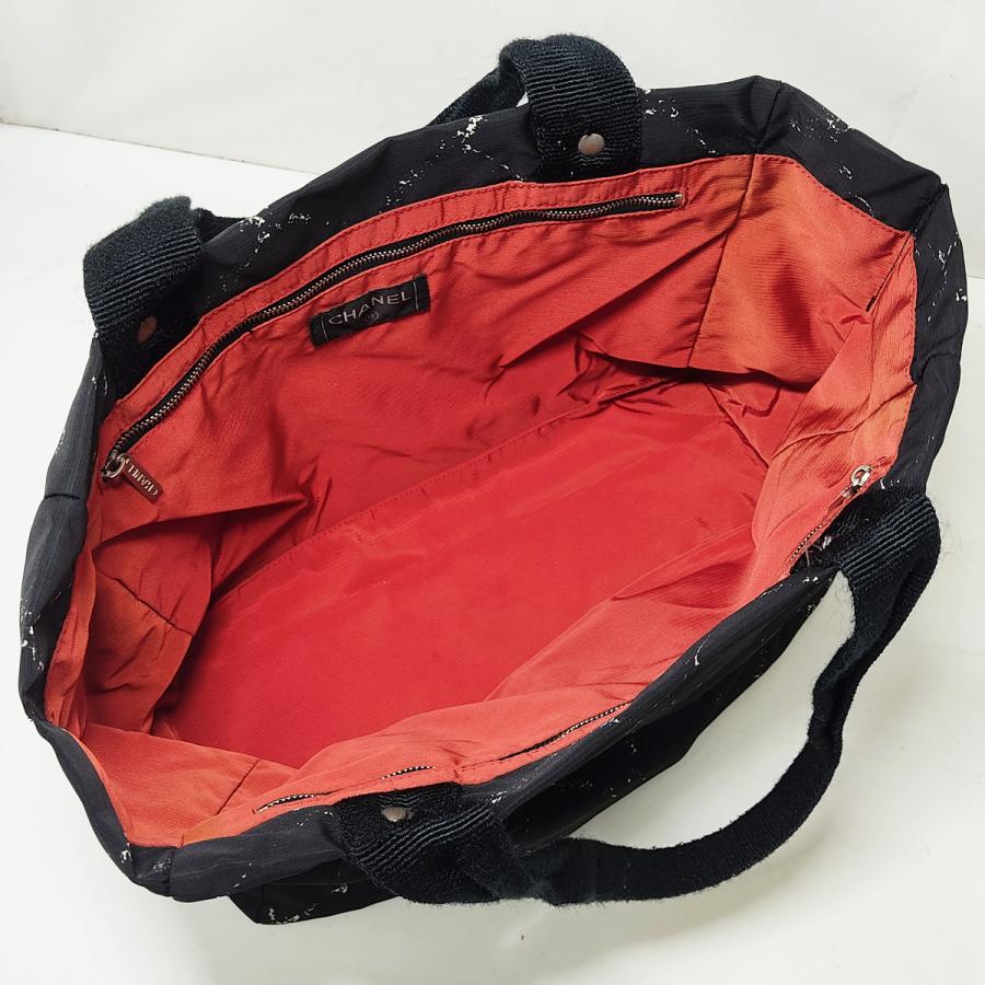 状態良好 CHANEL シャネル 旧トラベルライン トートバッグ A11833