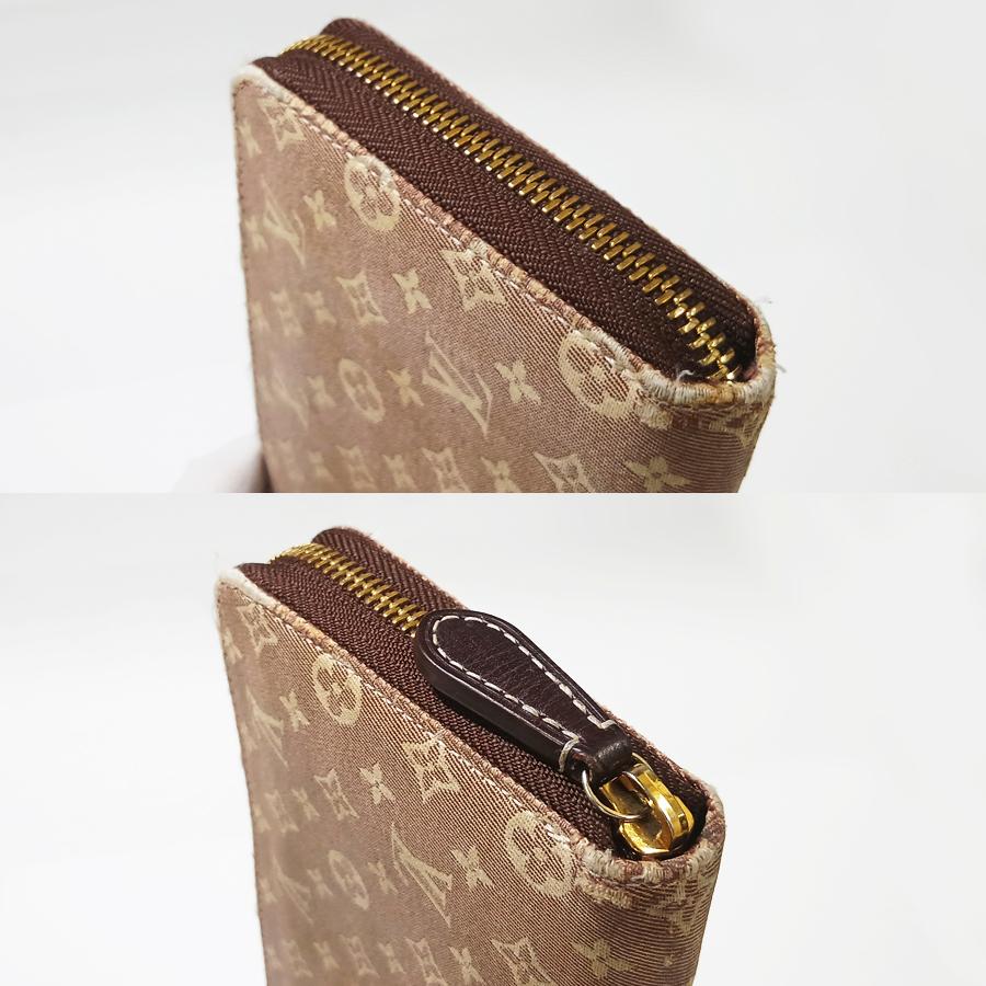 【極美品】 ルイヴィトン モノグラム イディール セピア ジッピーウォレット 中古 LOUIS VUITTON ルイヴィトン ジッピーウォレット M63011