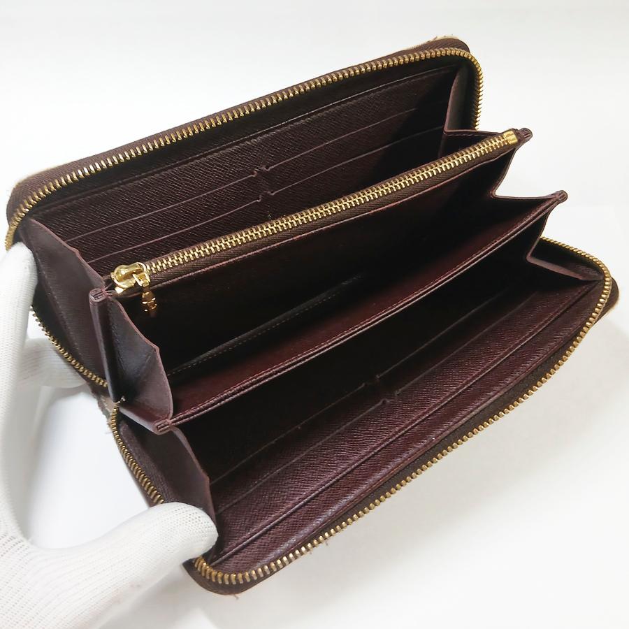 中古 LOUIS VUITTON ルイヴィトン ジッピーウォレット M63011 