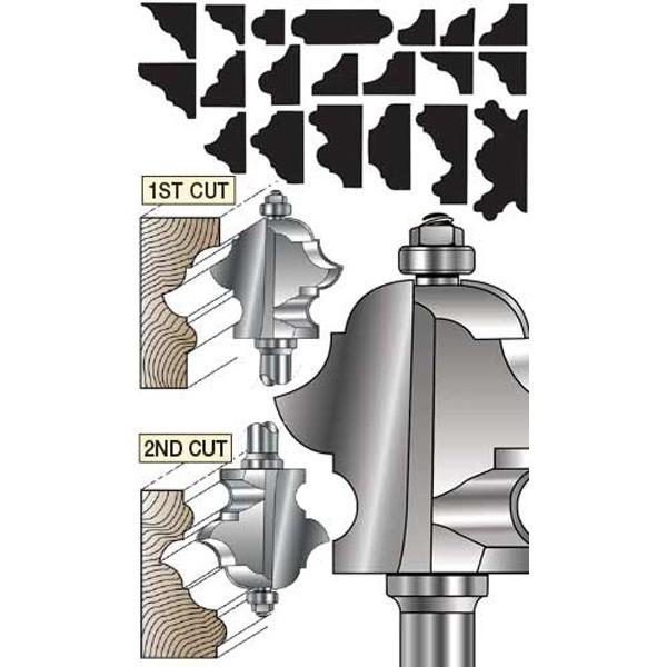 MLCS #7859 Multiform Molding Maker Router Bit : Qiiccky Yahoo!店 - 通販 ...