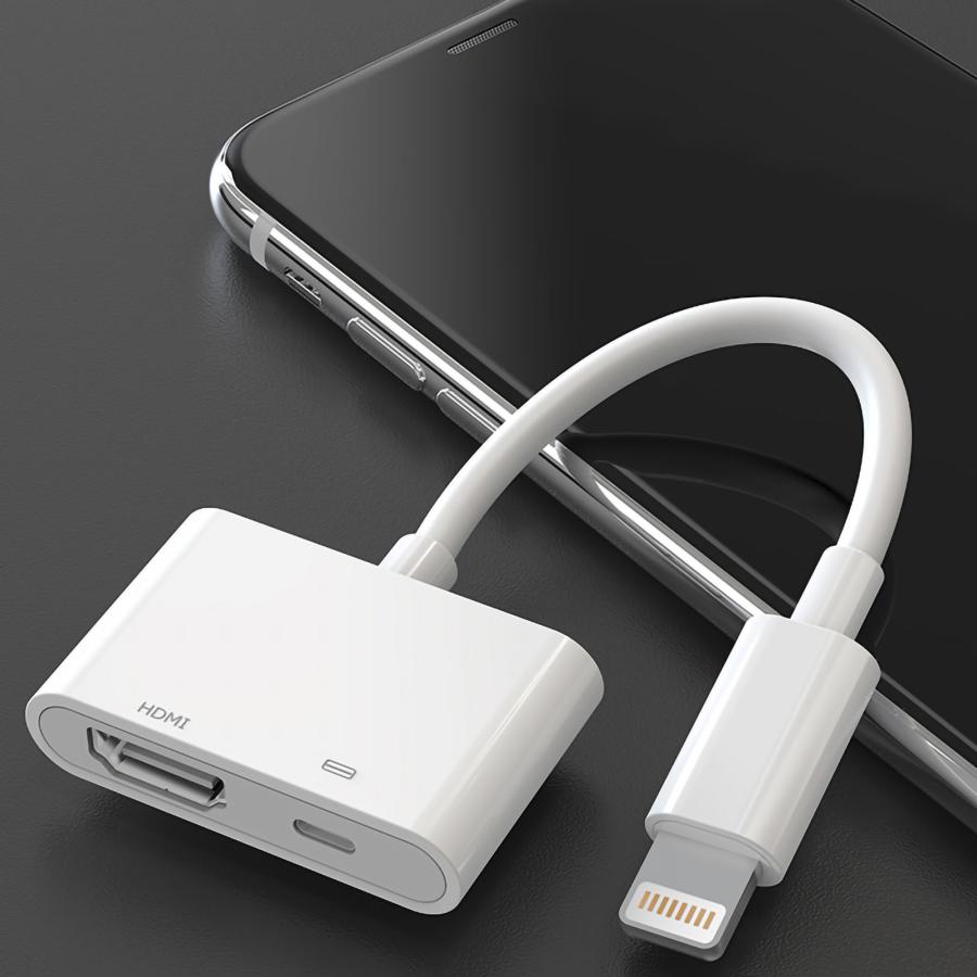 OTG 用 HDMI アダプター iphone 変換 4K/1080P 大画面 Amazon.co.jp