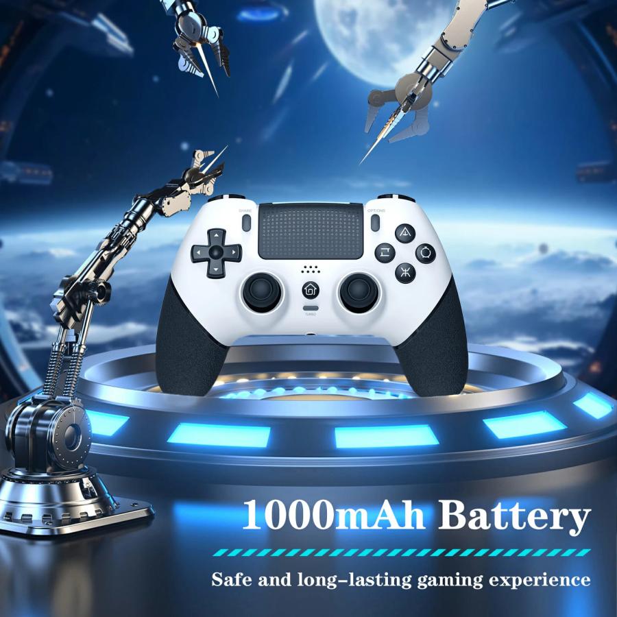 PlayStation4 互換コントローラー ps4 ps5 ブラック ホワイト PlayStation4 互換コントローラー ps4 ps5 ブラック ホワイト