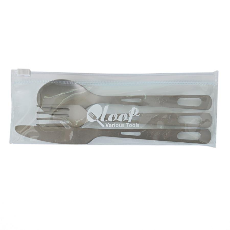 純チタン製 カトラリーセット 超軽量 ナイフ フォーク スプーン