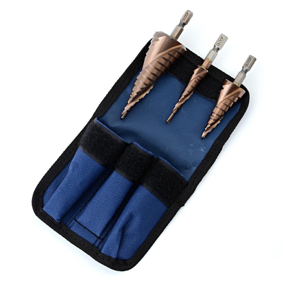 ステンレス対応 ステップドリル コバルトハイス ＨＳＳ−ＣＯ チタンコーティング ３本セット | ブランド登録なし | 03