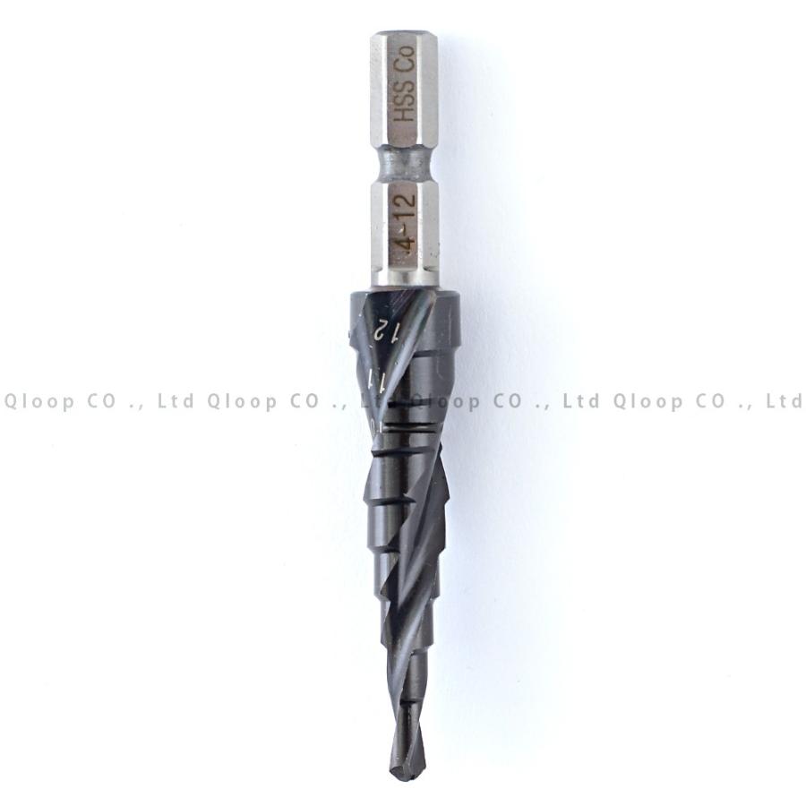 ブラックチタン ステップドリル TiAlN 窒化チタンアルミコーティング コバルトハイス 六角軸 4mm-12mm 9段 :dril4:QLOOP - 通販 - Yahoo!ショッピング ブラックチタン ステップドリル TiAlN 窒化チタンアルミコーティング コバルトハイス 六角軸 4mm-12mm 9段 :dril4:QLOOP - 通販 - Yahoo!ショッピング
