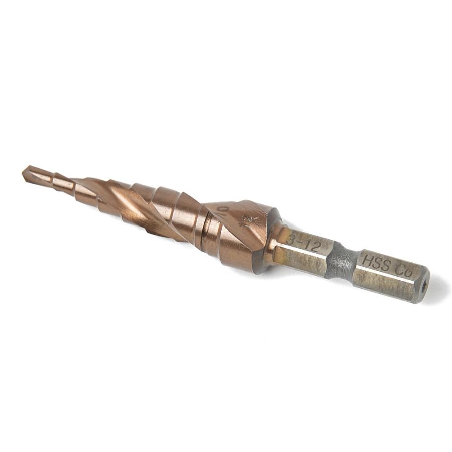 ステンレス用 ステップドリル M35 チタンコーティング コバルトハイス 3mm-12mm 9段 | ブランド登録なし | 01