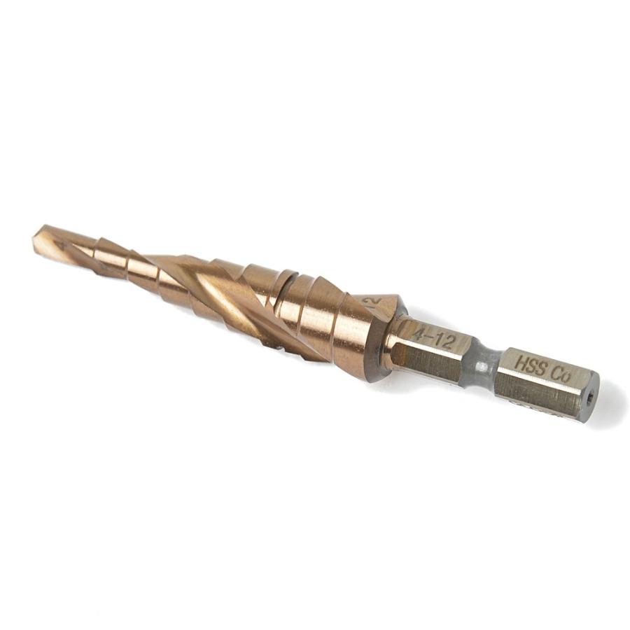 ステンレス用 ステップドリル M35 チタンコーティング コバルトハイス 4mm-12mm 9段 | ブランド登録なし | 01