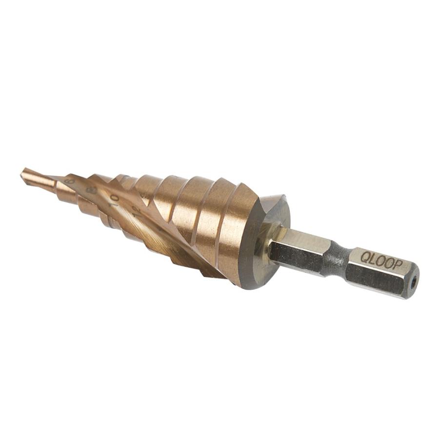 ステンレス用 ステップドリル M35 チタンコーティング コバルトハイス 4mm-20mm 9段 | ブランド登録なし