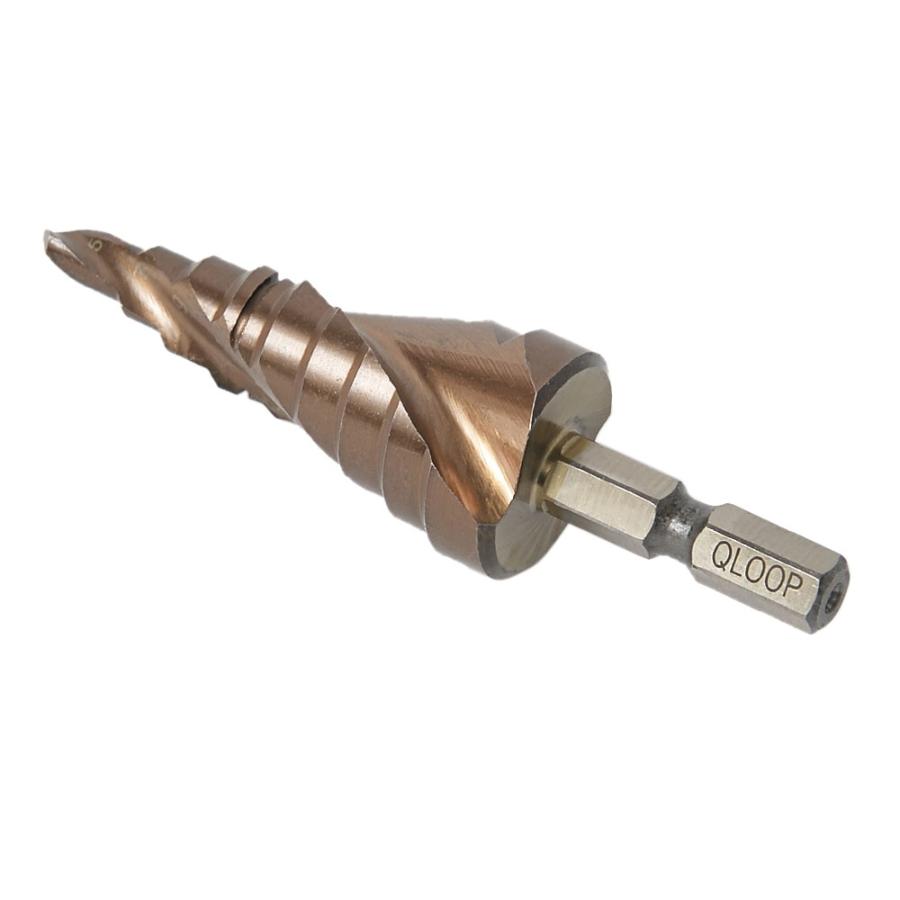 ステンレス用 ステップドリル M35 チタンコーティング コバルトハイス 5mm-21mm 9段 | ブランド登録なし