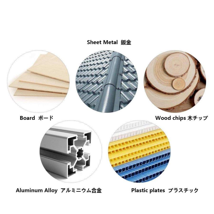 木工用ドリル HSS のこぎり チタンコーティング ドリルソーカー ペンターウッド 6本セット |  | 02