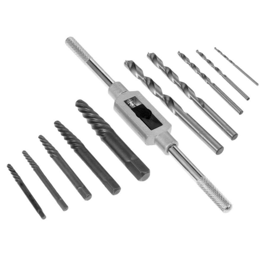 なめたネジ外しビット ネジ外し エキストラクター ボルト抜く 壊れたネジ ネジ抜き専用工具 修理用工具 11セット |  | 01