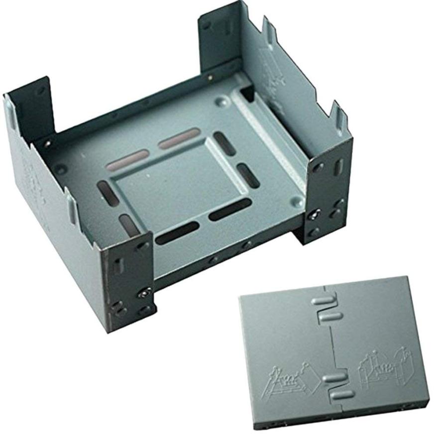 固形燃料ストーブ ポケットストーブ 折りたたみ式 コンパクト ソロキャンプ 登山 湯沸かし コンロ キャンプ・アウトドア用小型ストーブ | 