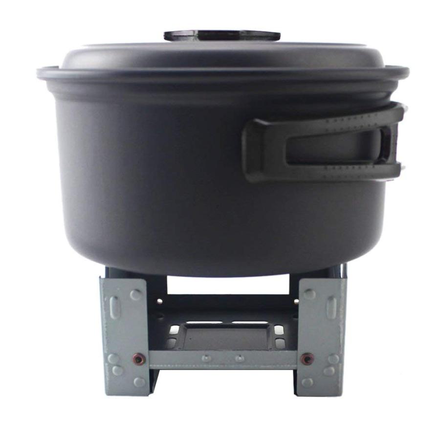 固形燃料ストーブ ポケットストーブ 折りたたみ式 コンパクト ソロキャンプ 登山 湯沸かし コンロ キャンプ・アウトドア用小型ストーブ |  | 01