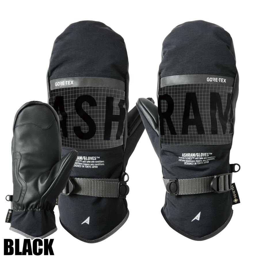 【新品】24-25 ASHRAM DGMA スノーボード ミトングローブMサイズ 24-25 ASHRAM DGMA スノーボード ミトングローブ グローブ GORE-TEX