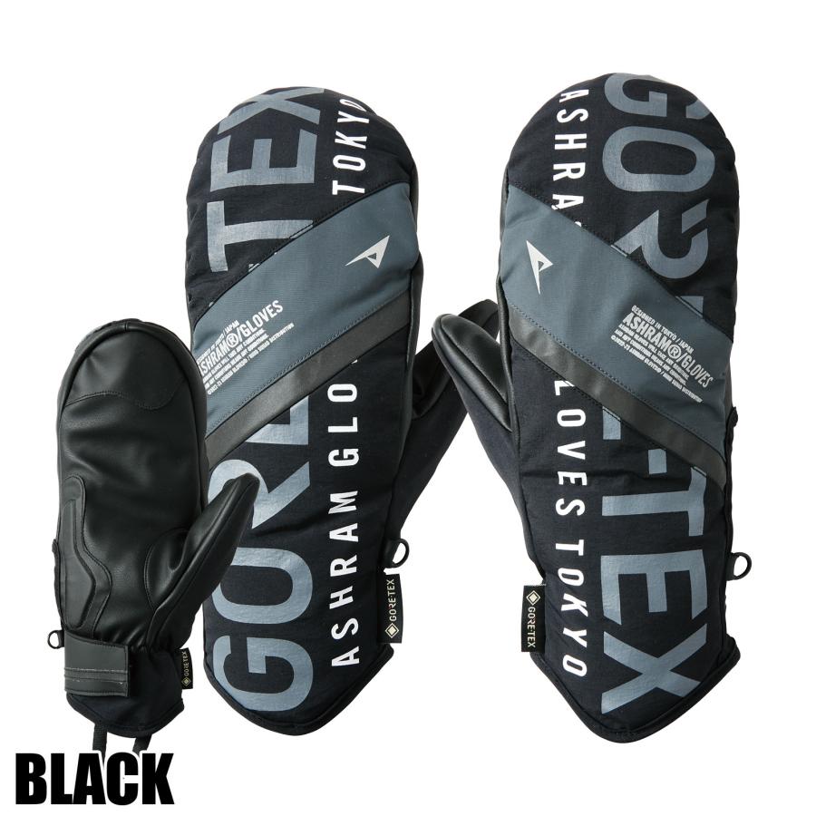 24-25 ASHRAM PROFILE スノーボードミトングローブ　 Lサイズ 24-25 ASHRAM PROFILE LOGO MITT スノーボード ミトングローブ