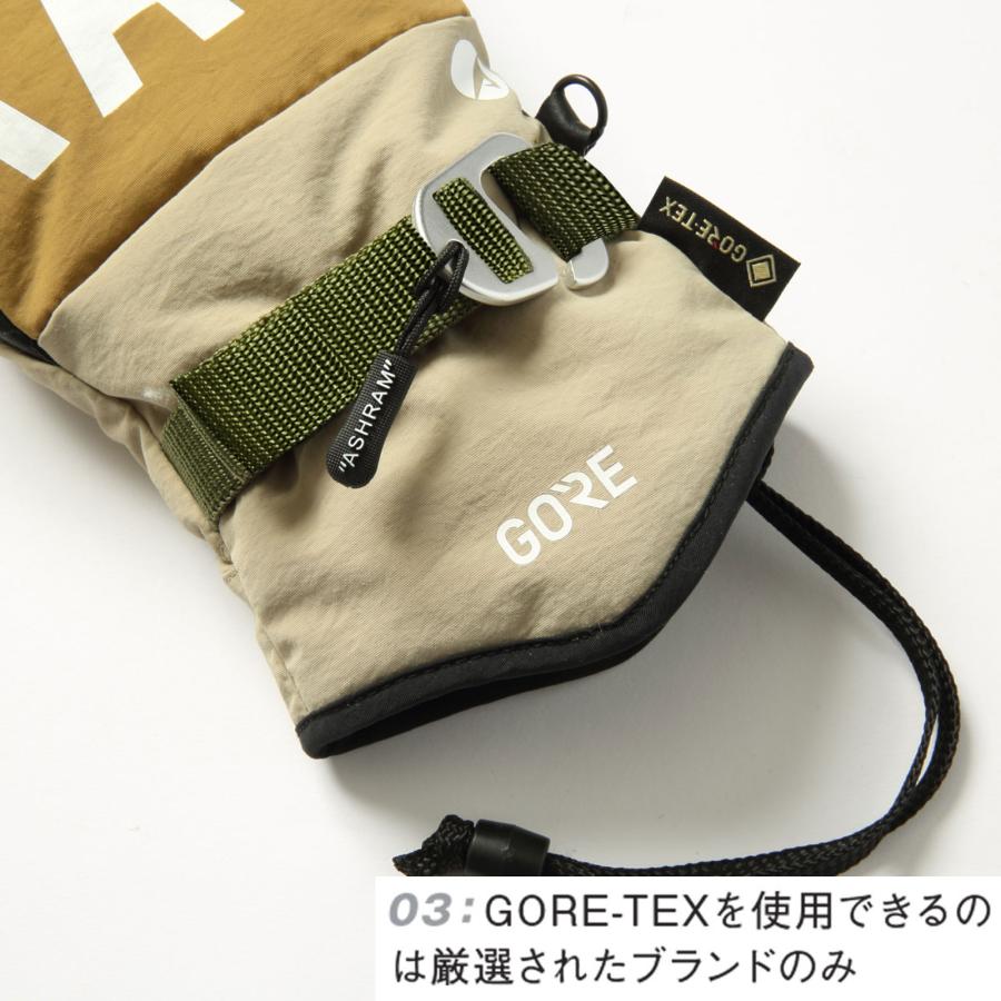 ASHRAM DGMA スノーボード ミトングローブ グローブ GORE-TEX